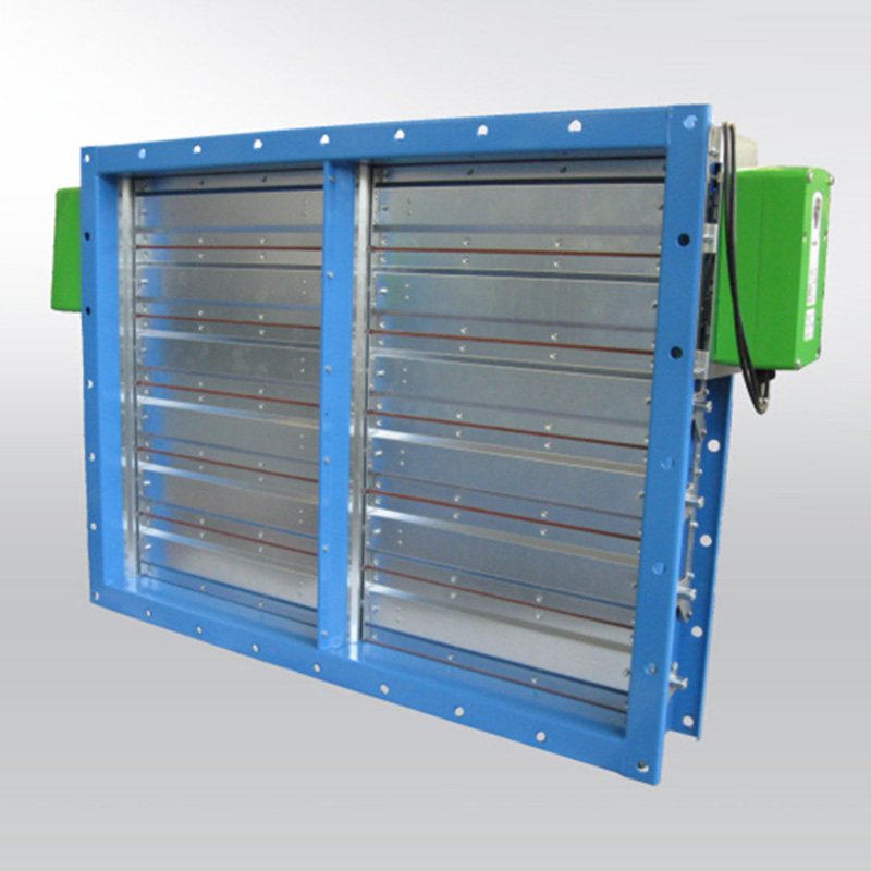 Registre de régulation de débit d'air étanche / sismique