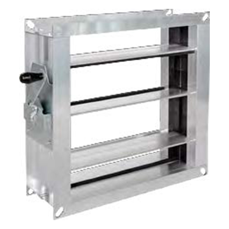 Registre de régulation de débit d'air en aluminium