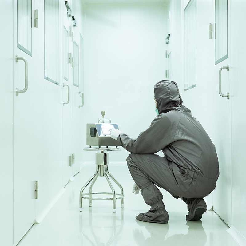 Cleanroom Particle Counting