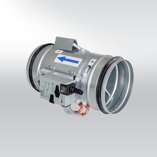 [WEB-RPM-LV] Registre régulateur à débit d'air variable basse pression (VAV) circulaire