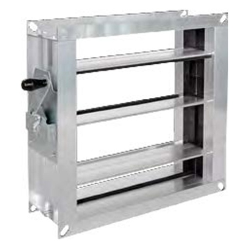 [WEB-RKALM] Registre de régulation de débit d'air en aluminium