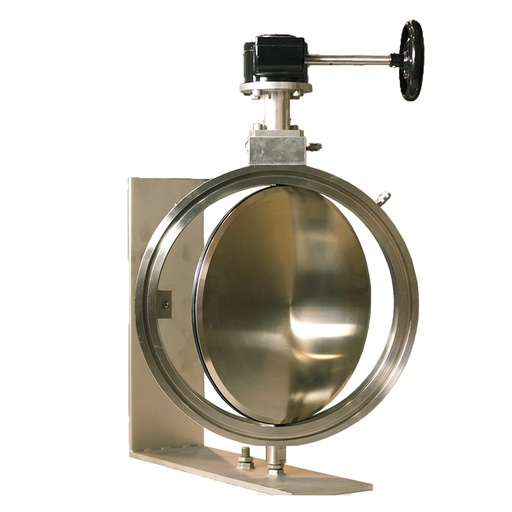 [WEB-GD-C] Circular Containment Damper (DIN 25496)